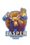 Jasper National Park, Canada - Vivid - Moose - Contour