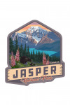 Jasper National Park, Canada - Bear & Spring Flowers - Contour