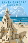 Santa Barbara, California - Sandcastle