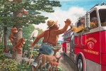 Smokey Bear - High Five for Fire Prevention