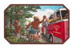 Smokey Bear - High Five for Fire Prevention  - Contour