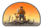 Smokey Bear - Why? - Prevent Forest & Brush Fires - Contour