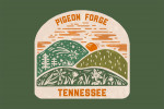 Pigeon Forge, Tennessee - Boho Colorblock - Rolling Hills