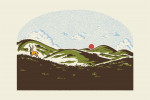 Vintage Linework - Rolling Hills