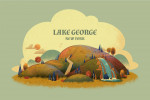Lake George, New York - Storybook - Rolling Hills