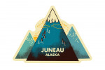 Juneau, Alaska - Midcentury - Mountain Range