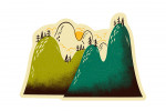 Midcentury - Rolling Hills - Contour