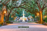 Savannah, Georgia - Forsyth Park Fountain - Photography