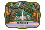 Savannah, Georgia - Forsyth Park Fountain - Photography - Contour