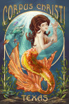 Corpus Christi, Texas - Mermaid