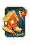 Colorado - Animal Activities Series - Bird Cabin - Contour