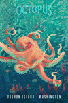 Vashon Island, Washington - Fluid Linework - Octopus