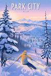 Park City, Utah - Ski / Snow / Winter Series - Ski For Miles - Skiing