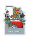 San Jose, California - State Treasure Trove - Contour