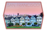 San Francisco, California - Photography - Colorful Houses - Contour