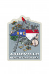 Asheville, North Carolina - State Treasure Trove - Contour