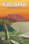 Kalama, Washington - Mount St Helens - Sunset View