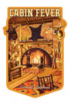 Arnold, California - Painterly - Cabin Fever - Bear Mountain Inn Lobby - Contour