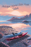 Antelope Island State Park, Utah - Get Outside Series - Glossy Sunrise - Kayak