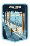 Lake Tahoe, California - Better on Foot - Snowshoeing - Contour