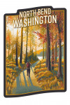 North Bend, Washington -  Get Outside Series - Walk In The Woods - Day Hike - Contour
