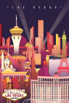 Las Vegas, Nevada - Neon Skyline