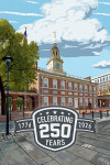 USA 250th Anniversary - Painterly - Independence Hall