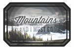 Hinton, West Virginia - John Muir - The Mountains are Calling - Contour
