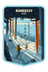 Rangeley, Maine - Better on Foot - Snowshoeing - Contour