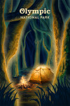 Olympic National Park- Hoh Rainforest Camping at Night - Lithograph