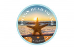 Hilton Head Island, South Carolina - Photography - Starfish on Beach - Contour