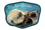 San Simeon, California - Photography - Sea Otter - Contour