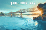 Missouri - Lithograph - Table Rock Lake