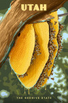 Utah - Painterly - The Beehive State
