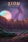 Zion National Park, Utah - Oil Painting -Temples & Towers