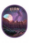 Zion National Park, Utah - Temples & Towers - Oil Painting - Contour