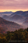 Blowing Rock, North Carolina - Photography - Great Smoky Mountains - Sunset
