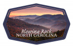 Blowing Rock, North Carolina - Photography - Great Smoky Mountains - Sunset - Contour