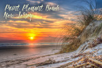 Point Pleasant Beach, New Jersey - Photography - Sunset on Beach