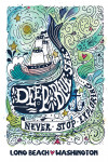 Long Beach, Washington - Watercolor Whale - Deep Blue Sea