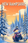 New Hampshire - Ski/Snow/Winter Series - Born to Braaap! - Snowmobile