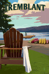 Tremblant, Quebec - Lake & Adirondack Chair