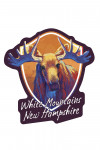 White Mountains, New Hampshire - Vivid - Moose - Contour
