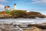 York, Maine - Photography - Nubble Lighthouse on a Sunny Day