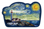 Cape May, New Jersey - Starry Night - Contour