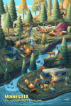 Minnesota - Get Outside Series - Outdoor Adventure - Camping Enjoyment