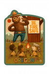 Oregon - Smokey Bear - Fire Safety School - Contour