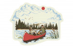 Beacon Series - Vintage Linework - Canoe - Contour