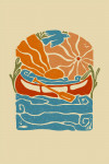 Boho Colorblock - Canoe