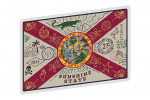 Florida - Illustrated State Flag - State Series - Contour